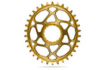 Oval RaceFace Cinch Direct Mount chainring N/W -GOLD (6mm offset) | 34T