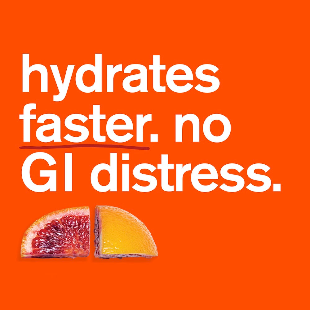 Hydration Sport Drink Mix – Blood Orange – Resealable Bag - 20 serving