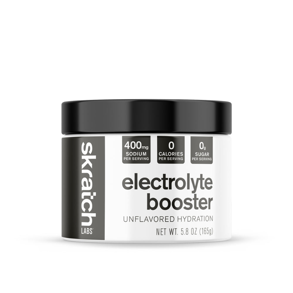 Electrolyte Booster – Unflavored – Resealable Jar - 60 serving