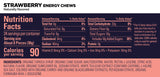 GU Energy Chews, Strawberry