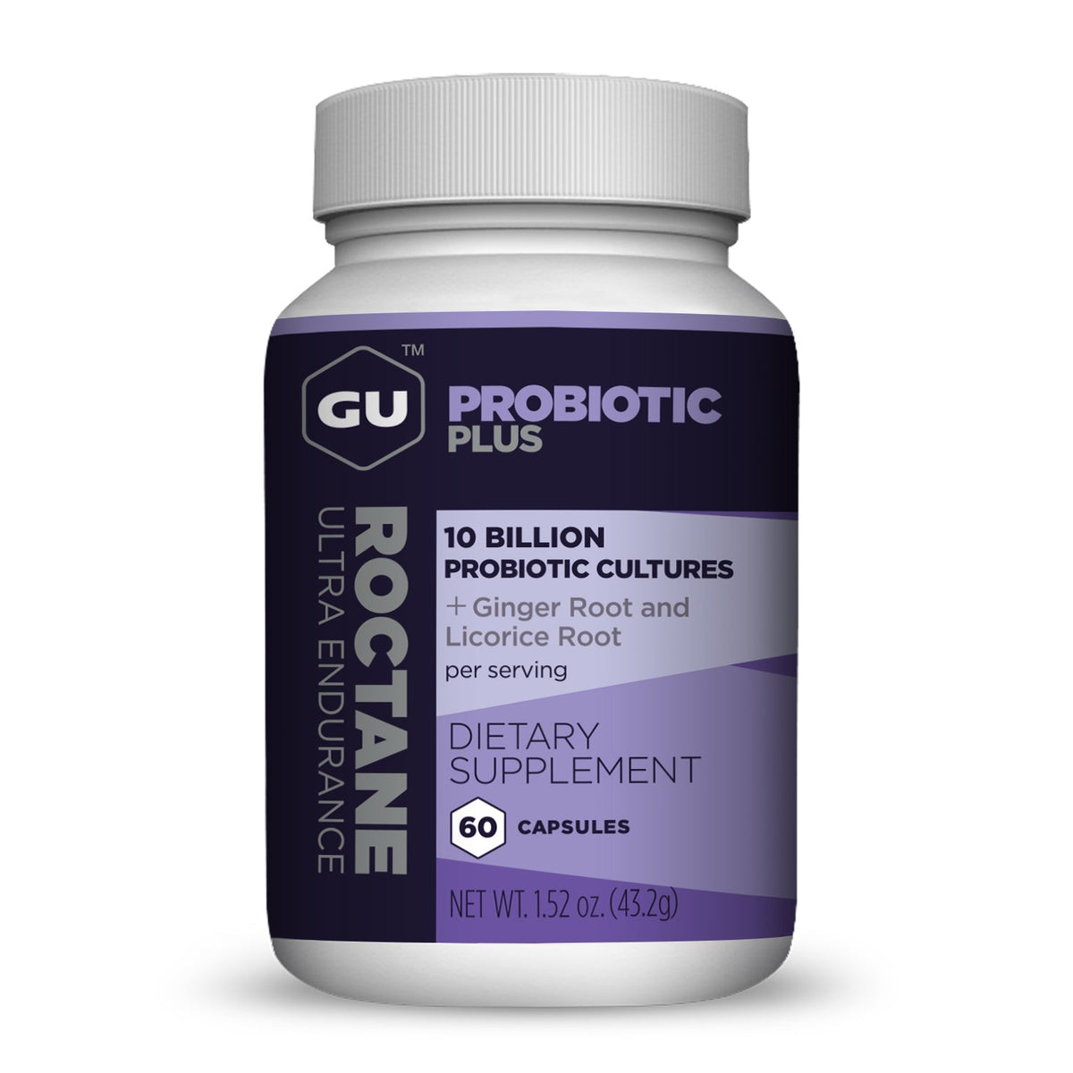 GU Roctane Probiotic Capsules, 60ct Bottle