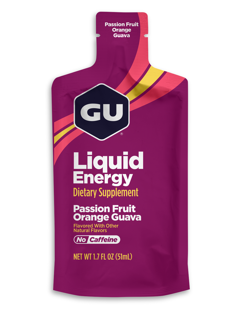 GU Liquid Energy Gel Passion Fruit Orange Guava