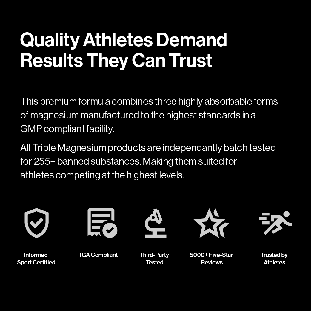 Triple Magnesium Powder - Pineapple Coconut - Jar (40 Serves)
