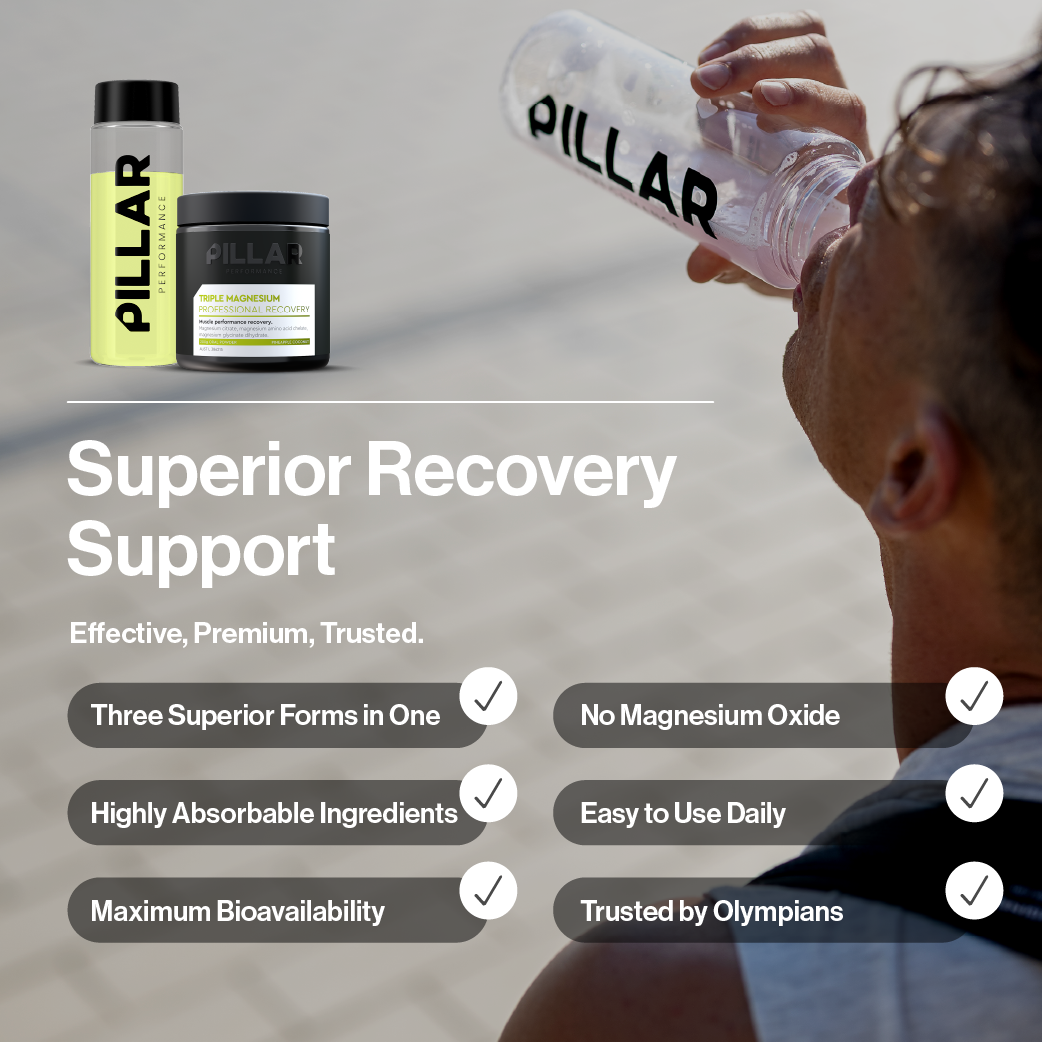Triple Magnesium Powder - Pineapple Coconut - Jar (40 Serves)