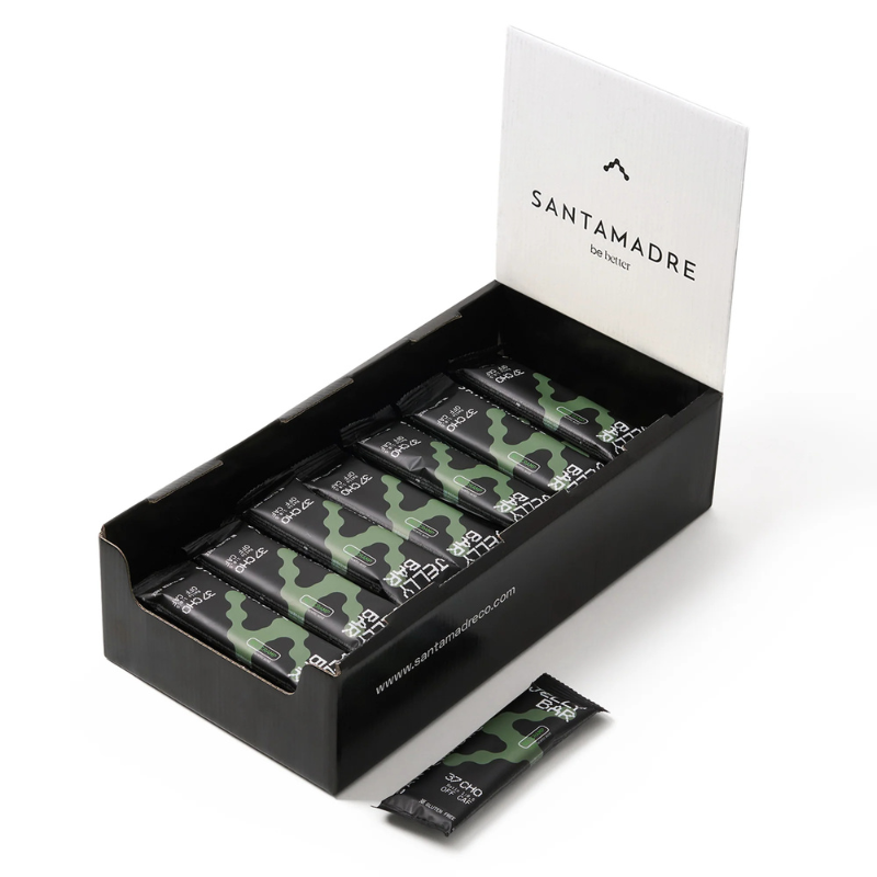 Santa Madre Box Jelly Bar Energético, No Cramp 37CHO OFF CAF