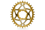 Oval Sram Direct Mount GXP chainring N/W - GOLD (6mm offset) | 30T
