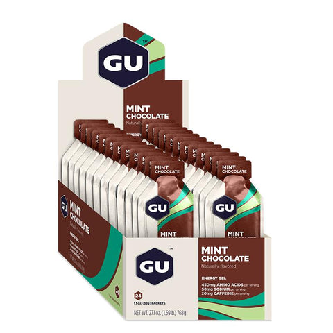 GU Box Energy Gel, Mint Chocolate