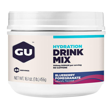 GU Hydration Drink Mix | Canister, Blueberry Pomegranate