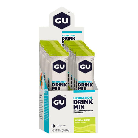 GU Box Hydration Drink Mix, Lemon Lime