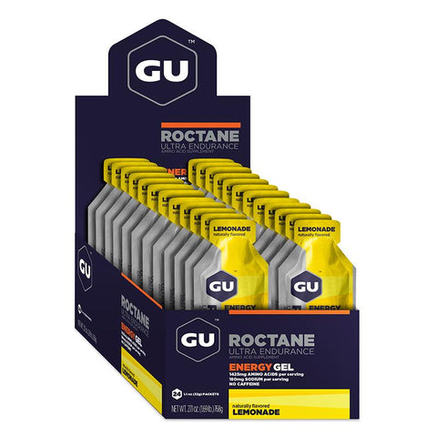 GU Box Roctane Energy Gel, Lemonade
