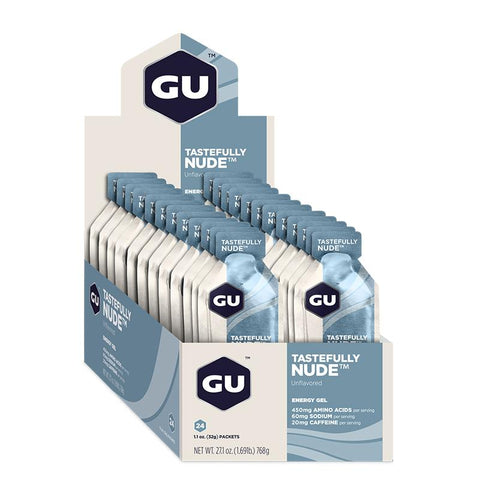 GU Box Energy Gel, Tastefully Nude (Just Plain)