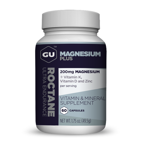 GU Magnesium Plus Capsules, 60ct Bottle